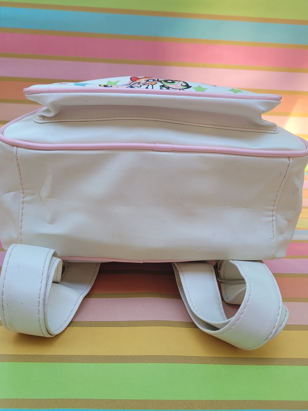Vintage 2000 Cartoon Network Powerpuff Girls Backpack - Rare Y2K - Picture 7 of 16